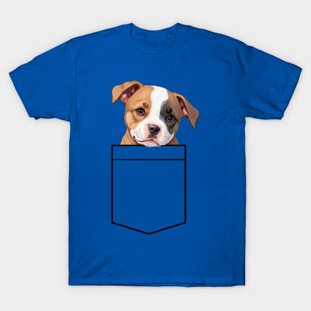 Puppy Breast Pocket Bag T-Shirt by design-lab-berlin